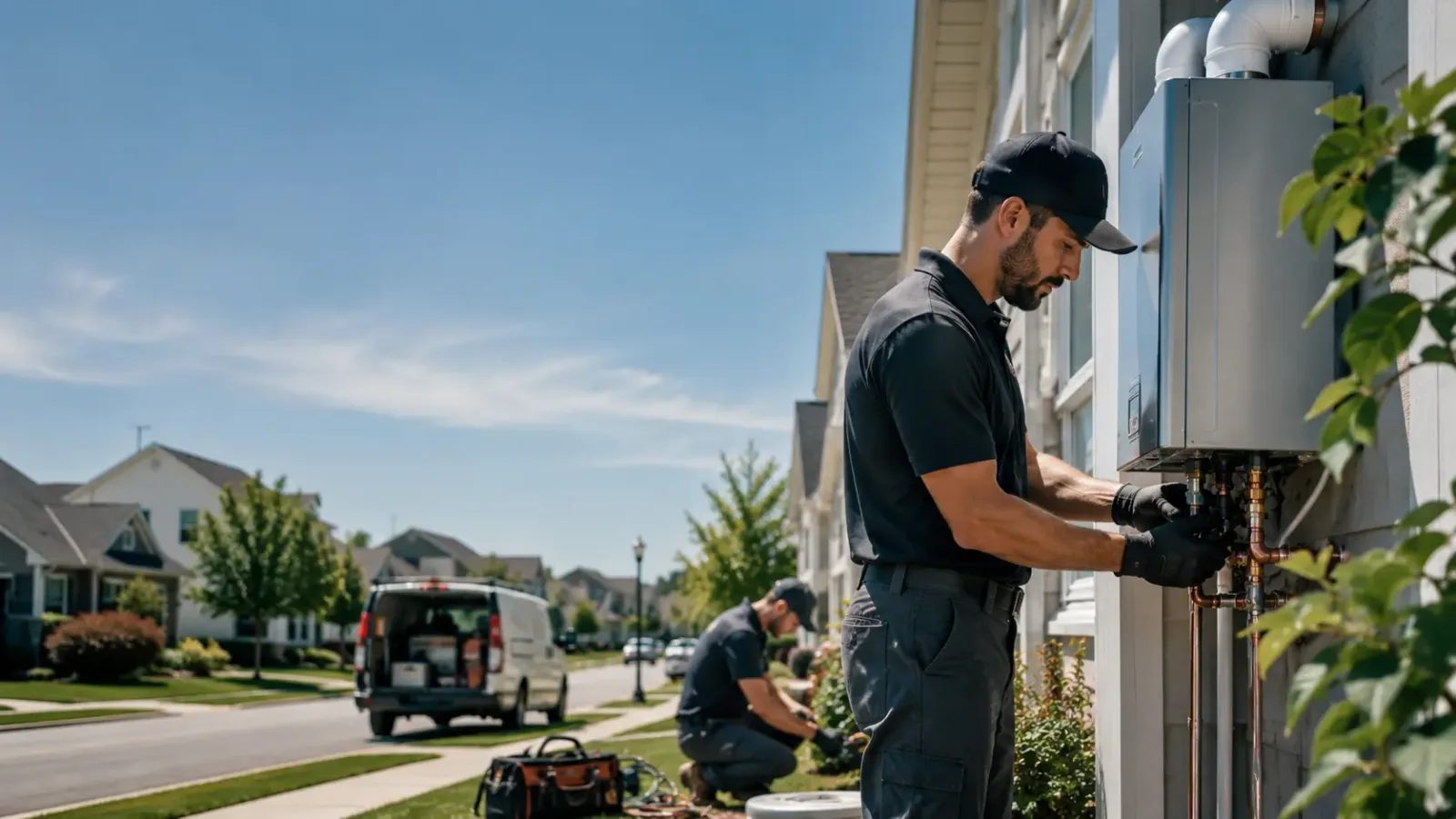 Tankless Water Heater Installation in Blanket, TX